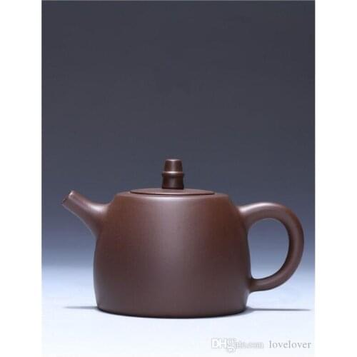 Teapot process grouting purple sand han pot original mine purple mud manufacturers direct gifts customized ceramic craft tea set