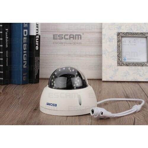 ESCAM QD420 4MP IR IP Dome Camera IP66 Water-proof Outdoor WIFI Camera