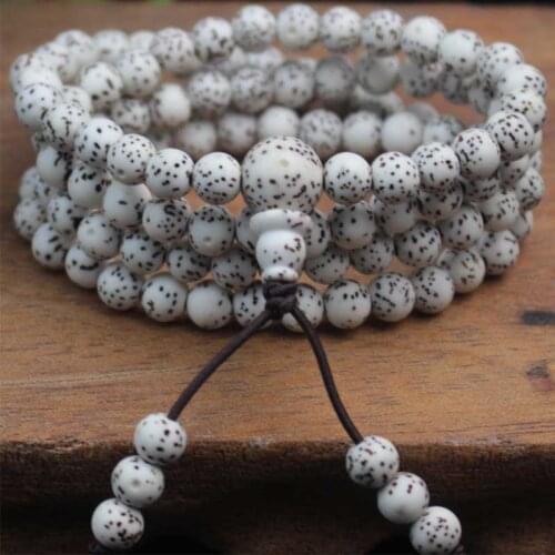 Hainan Xingyue Bodhi Bracelet 6mm108 Beads Original Seed Men and Women Couple Necklace Jewelry