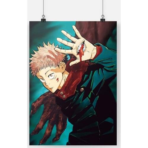 Jujutsu Kaisen Yuji Itadori Home Decor Painting Canvas Print Poster Modern Wall Art Modular Picture Bedroom Background No Frame