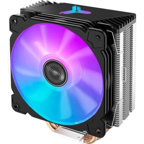 Jonsbo CR1000 4 Heatpipes Tower CPU Cooler 120mm LED RGB Cooling Fan 4Pin PWM silence CR1400 For Intel 775 1155 1156 AMD AM4 AM3
