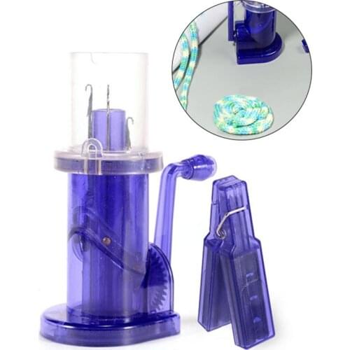 Creative Hand Knitting Machine Rope Thread Weave Tool DIY Craft Knit Loom Spool Knitter For Ornaments Making Sewing Accessories