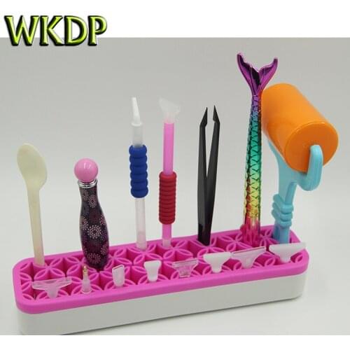 5D DIY Diamond Painting Point Drill Pen Replacement Tip Storage Silicone Roller Holder Emboridery Accessories Diy Tools