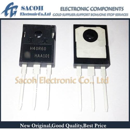 Free Shipping 10Pcs IHW40N60R IHW40N60RF H40R60 H40RF60 TO-247 40A 600V Power IGBT Transistor