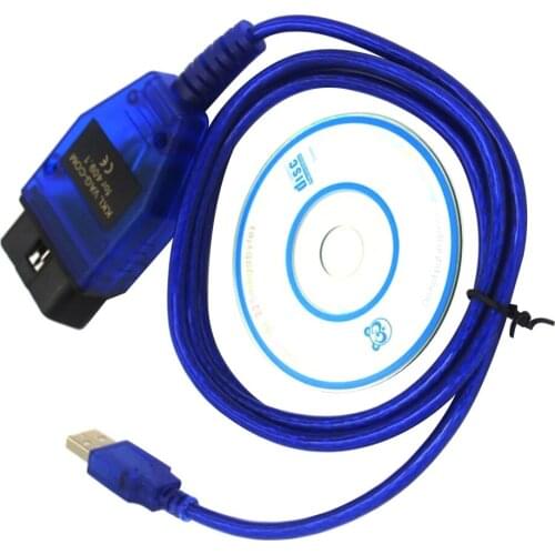 OBD2 II OBD USB Cable KKL VAG-COM 409.1 Diagnostic Scanner for VW/Audi/Seat VCDS