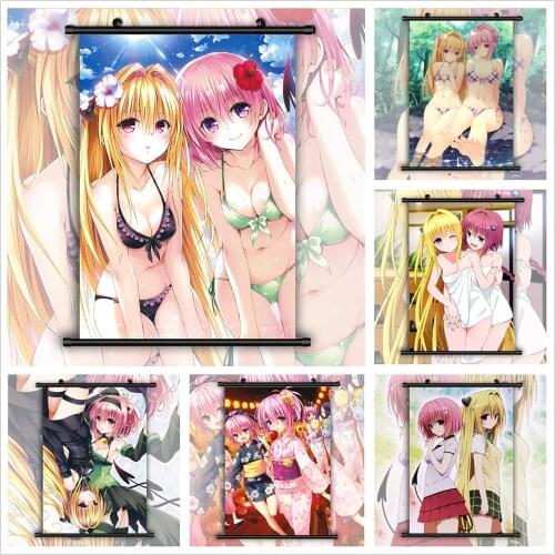 To Love Ru Momo Darkness Anime Manga HD Print Wall Poster Scroll