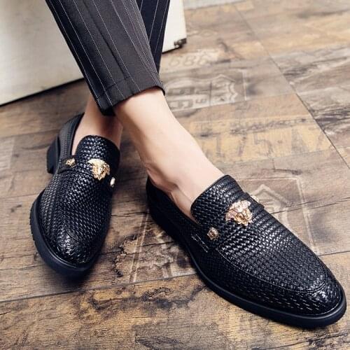 Shoes For Driving Fashion Shoes For Men Mens Casual Hot Sale Stylish Dress Leather Party Patent Wedding Man Formal Mens
