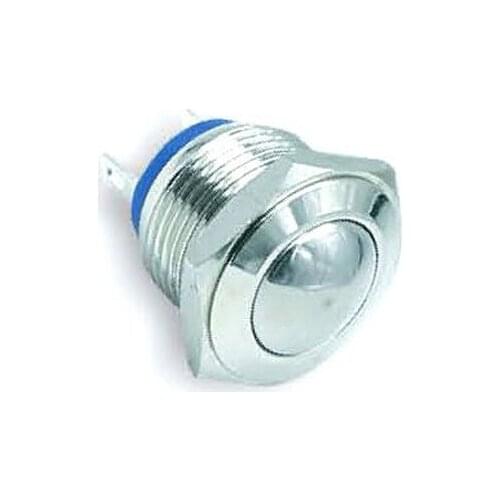 TY 1609 16mm Domed head momentary pin terminal waterproof bell push switch