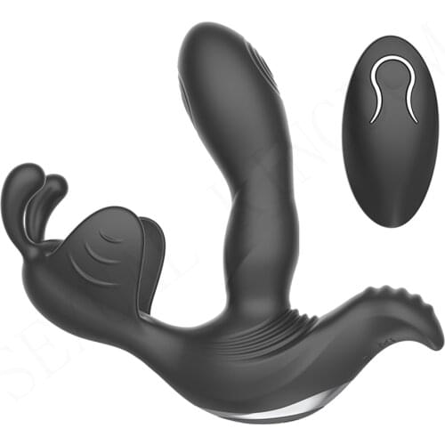 Shock Butt Plug Motors Flap Prostate Massage 3 Shock Vibrator Vagina Strap-on Masturbator 18 Sexual Toy Adult Intimate Goods