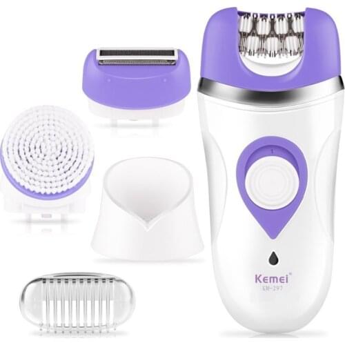3in1 waterproof shaver women epilator electric female rechargeable lady bikini trimmer depilatory facial hair removal epilation