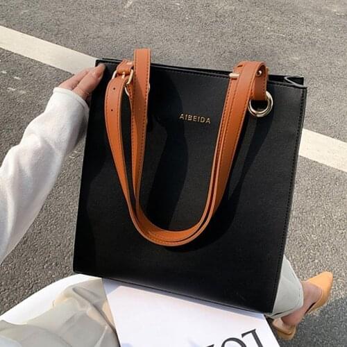 Women Fashion Bags Designer Tote Luxury Brand Leather Shoulder Bag Women Top Handle Bag Ladies Shopper Handbags Sac a Main 2020