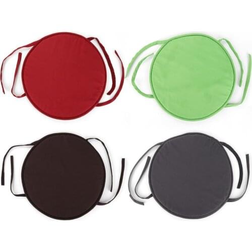 1Pcs Seat Pads Chair Cushion Round Multicolor Garden Patio Home Kitchen Office Chair Indoor Outdoor Dining 38x38cm