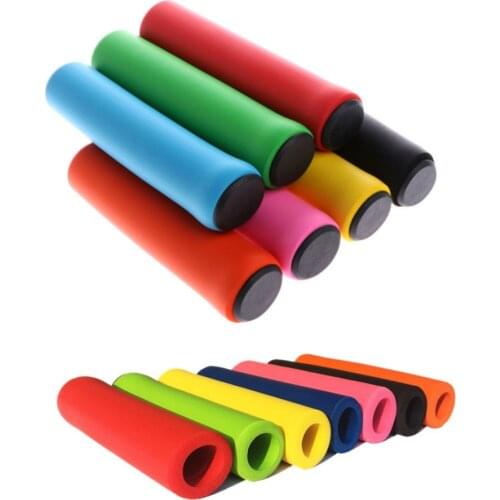 2pcs Foam Silicone Bike Handlebar Cover Gear Grip MtbHigh Density Ultralight Handle Bar Anti-skid Mountain Bike Accessories