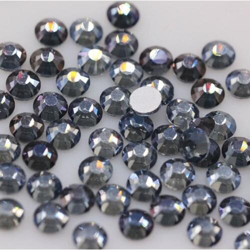 288/1440p Glittering New blue ghost ss3-ss34 Rhinestone Crystal Flatback DIY For Nail Art Deco Non Hot-fix Glue on Craft Garment
