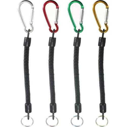 5pcs Fishing Lanyard Boating Fishing Ropes Secure Pliers Lip Grips Tackle Fish Tools