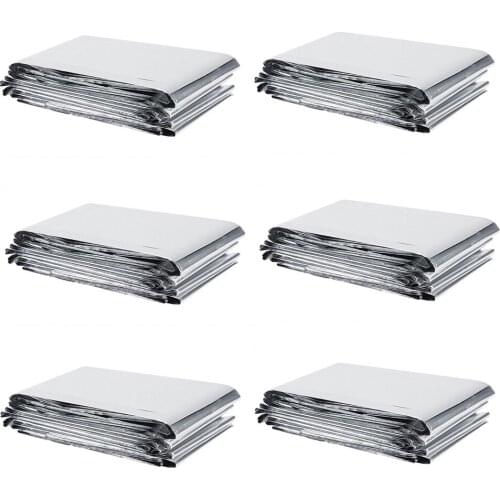 6 Pack Silver Plant Reflective Film Garden Greenhouse Agriculture Covering PETP Foil Sheet to Effectively Increase Plants Growth