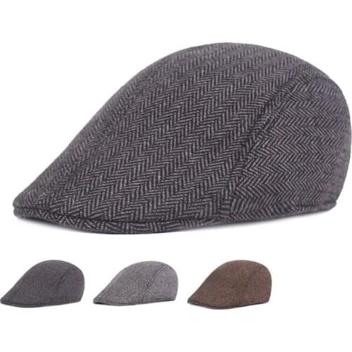 Beret Man Newsboy Hat Peaky Blinders Caps Vintage Winter Hat for Man Berets Flat Peaked Cap Street Hats for Women Men Hiphop