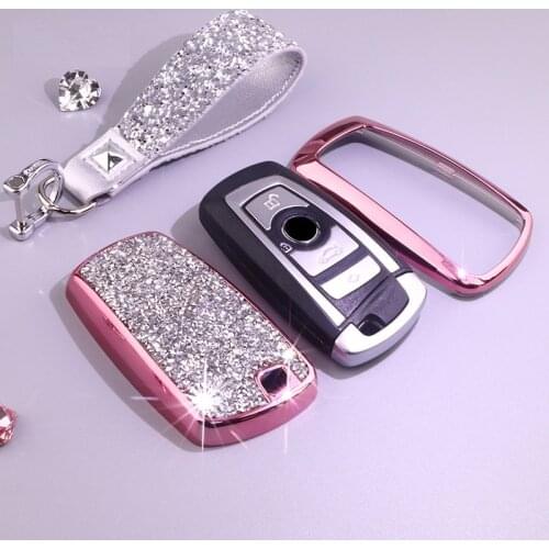 Car Key Case Cover for BMW 520 525 f30 f10 F18 118i 320i 1 3 5 7Series X3 X4 M3 M4 M5 E34 E90 E60 E36 FOB key