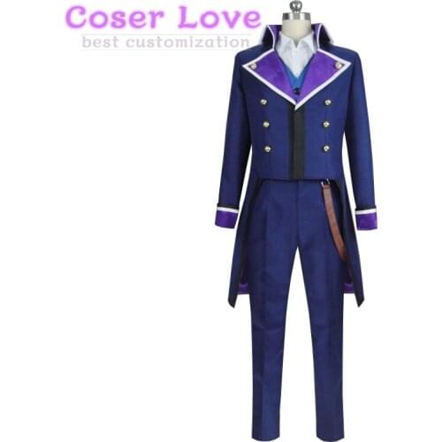 K SEVEN STORIES SIDE BLUE Takeru Kusuhara Cosplay Costume Halloween Christmas Costume