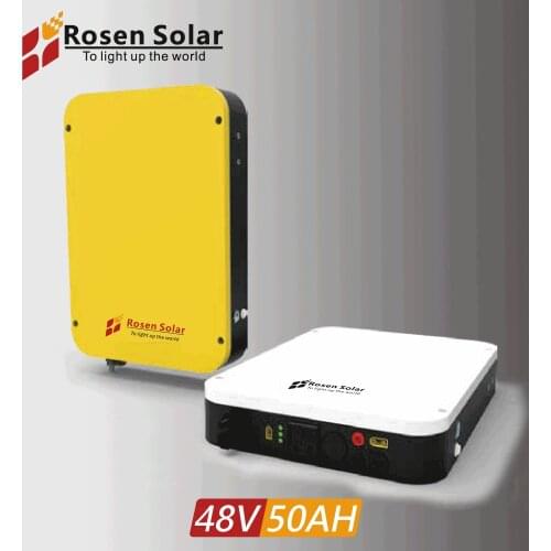 Rosen Lithium 48v 50ah Solar Battery LiFePo4 Power Wall Battery 4850
