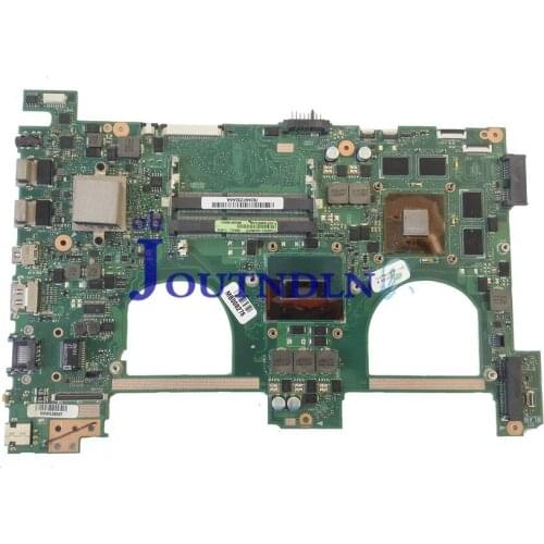 JOUTNDLN FOR ASUS N550JK N550JV LAPTOP MOTHERBOARD 60NB04L0-MBD000(210) w/ I7-4710HQ CPU REV.2.1 N15P-GT-A2 GPU SR17E DDR3