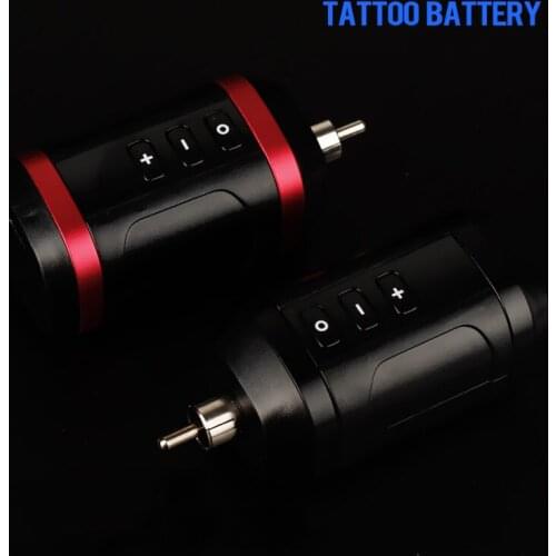 New Rechargable Mini Wireless 1650mAh Tattoo Power RCA/DC Connector For Permanent Makeup Tattoo Machine Pen Battery Supply