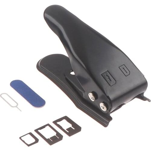 New High quality Multi-function Dual 2 in 1 Nano Micro SIM Card Cutter For Smart Phone Accessory