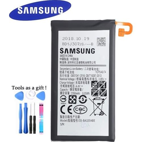 SAMSUNG Original Replacement Battery EB-BA320ABE For Samsung GALAXY A3 2017 A320 2017 Edition 2350mAh Mobile Phone Battery
