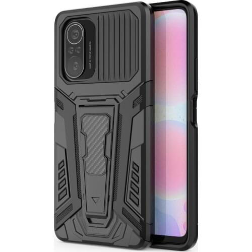 Strong Absorption Ring Holder PC+ TPU Case for Xiaomi Poco F3 5G M3 X3 NFC Redmi Note 10 9S 9T 9 10T Lite K40 Pro Cover