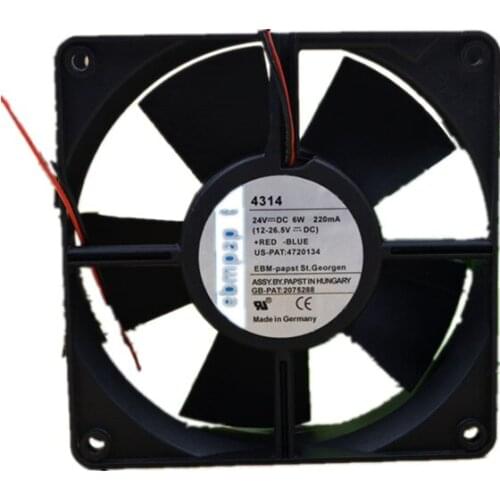 TYP 4314 12032 24V 5W 12CM 2 line Converter Fan 6months Warranty