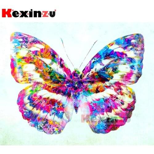 5d diamond painting full Square/Round diamond embroidery-Color butterfly-rhinestone DIY mosaic Cross Stitch 3D Home Decor Y1564
