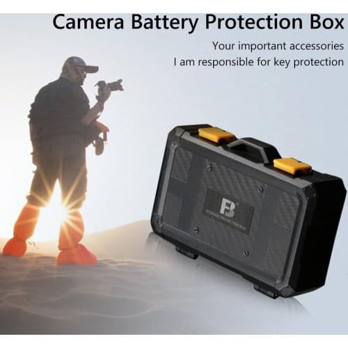 Batteries Manager Power Bank Converter DSLR Camera Battery Box SD TF Storage Case Holder for Canon LP-E6 Sony FZ100