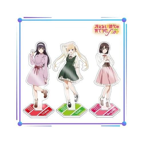 Anime Saekano: How to Raise a Boring Girlfriend Acrylic Stand Model Plate Desk Decor Toy Kasumigaoka Utaha Katou Megumi Eriri