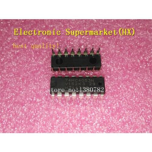 Free Shipping 100pcs/lots 74HC4053N 74HC4053 DIP-16 New original IC In stock