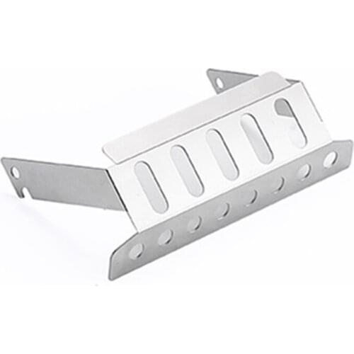 Stainless Steel Chassis Armor Front Protector Plate for MN D90 D99 MN99S 1/12 RC Car Upgrade Parts