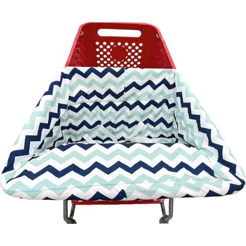 Portable Shopping Cart Cover | High Chair and Grocery Cart Covers for Babies, Kids, Infants & Toddlers ✮ Includes Free Carry Bag