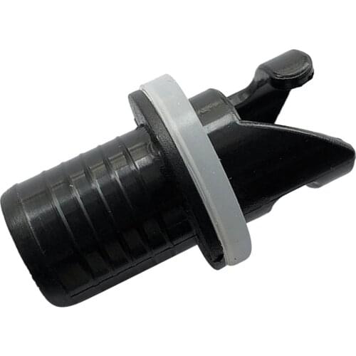 Black Nylon Kayak Valve Adapter Air Pump Hose Rowing Boat Accessories