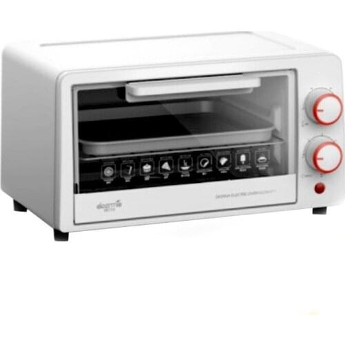 Delmar 10L Electric Oven Multifunctional Mini Oven Breakfast Machine Frying Pan Household Bread Pizza Oven Kitchen Oven
