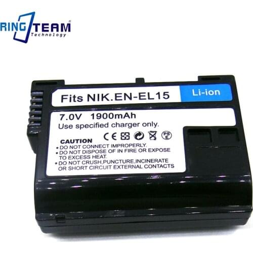 EN-EL15 EN-EL15B EN EL15 Digital Battery Pack for NiKon Z6 Z7 D610 D750 D800 D810 D810A D7000 D7100 D7200 & 1 V1 DSLR Camera