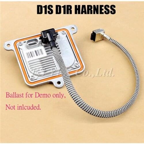 FSYLX 1pc D1S Xenon HID Wire Adapter Cable Plug Connector 12v D1S/D1R/D3S/D3R Ballast to Bulb Harness