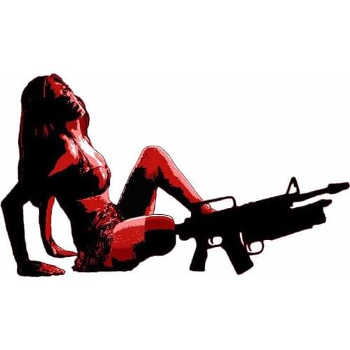 Hot Sexy Planet Terror Windshield Car Stickers Auto Refrigerator Decal Suitable for GTR EVO SX Car Decals KK13*8cm