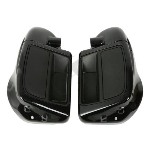 6.5" Speaker Box Pod Lower Vented Leg Fairing Set For Harley Touring FLHT FLHX FLHR Street Glide Ultra Road King