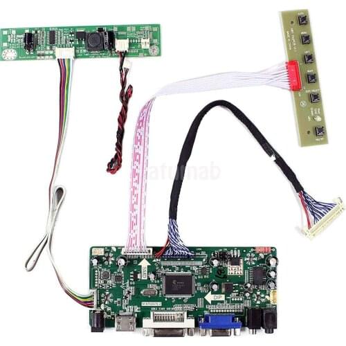 Latumab Controller Board for LM185WH2-TLD1 / LM185WH2-TLE1 / LM185WH2-TLE2 18.5" LCD Display 1366×768 HDMI+DVI+VGA Driver Board