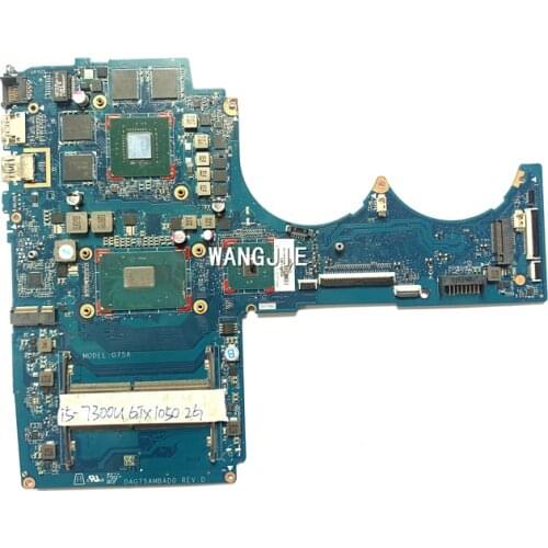 For HP Pavilion 15-CB Notebook Laptop Motherboard DAG75AMBAD0 I5-7300HQ GPU GTX1050 2GB DDR5 100% working