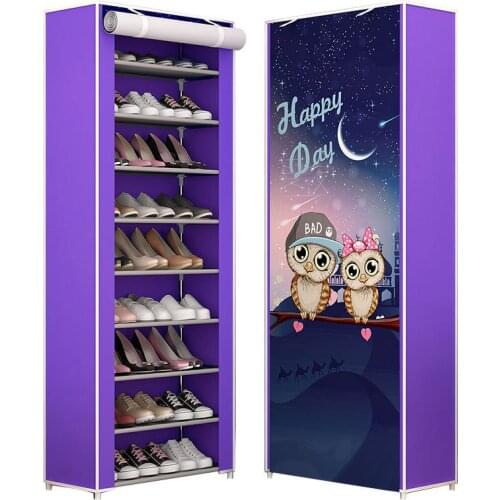 Multi-Layer Simple Shoes Shelf Shoe Storage Rack Shoes Organizer Can Freely Disassemble The Shoe Cabinet