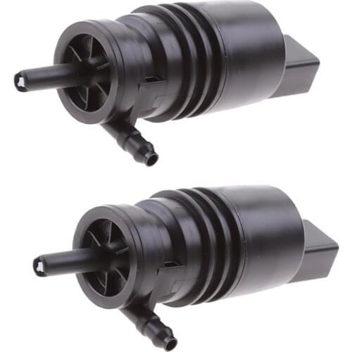 2PCS Windscreen Washer Pump, Windscreen Window Washer Water Liquid Pump for BMW E46 E38 E39 E60 E65 X3 E53 X5 Z3 Z4