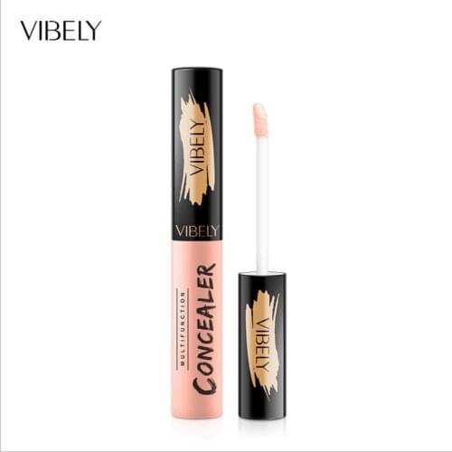 Vibely Professional oil control Concealer Liquid Foundation Waterproof Long Lasting Concealer Contour Cream Makeup T1003