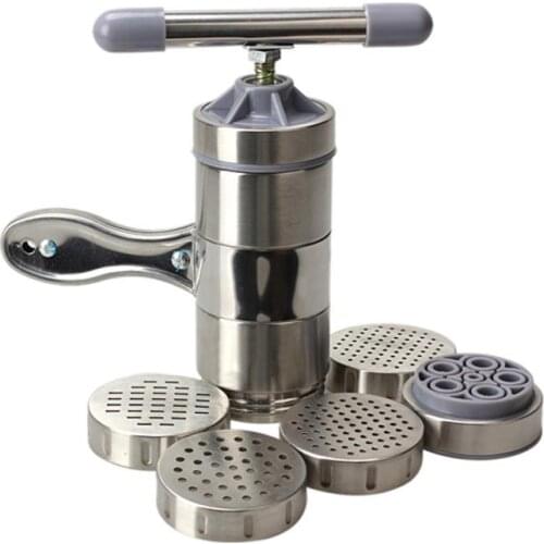 Handy Manual Kitchen Pasta Noodle Maker Spaghetti Press pates Machine Vegetable Fruit Juicer Pressing Machine Stainless Steel