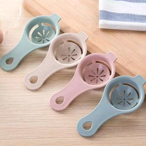 Egg White Yolk Separator Household Egg Divider Kitchen Cooking Egg Tool Filter Egg Separator Cooking Gadgets Kitchen Accessories