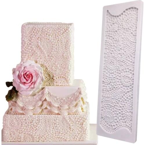 Pearls Silicone Mold Sugarcraft Chocolate Cupcake Baking Mold Fondant Cake Decorating Tools